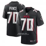 Camiseta NFL Game Atlanta Falcons Isaiah Prince 70 Negro