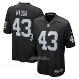 Camiseta NFL Game Las Vegas Raiders Kanai Mauga Negro