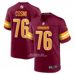 Camiseta NFL Game Washington Commanders Sam Cosmi 76 Rojo