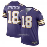 Camiseta NFL Legend Minnesota Vikings Justin Jefferson Classic Violeta