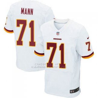 Camiseta Washington Commanders Mann Blanco Nike Elite NFL Hombre