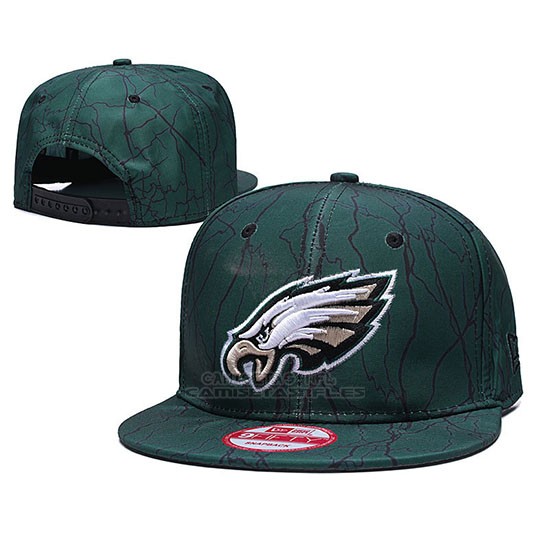 Gorra Philadelphia Eagles 9FIFTY Snapback Verde Replicas - camisetasnfl.es