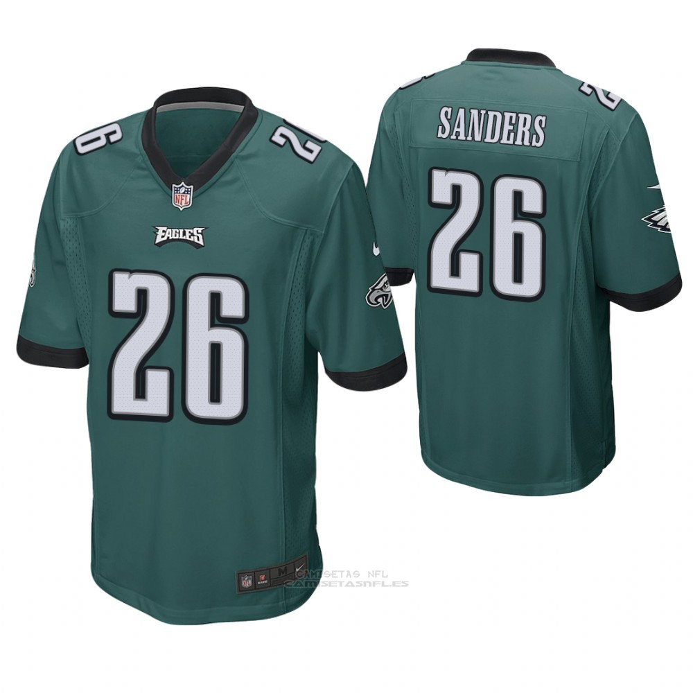 Camiseta NFL Game Hombre Philadelphia Eagles Miles Sanders Verde ...