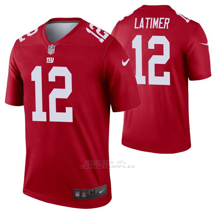 Camiseta NFL Legend New York Giants Cody Latimer Inverted Rojo Replicas ...